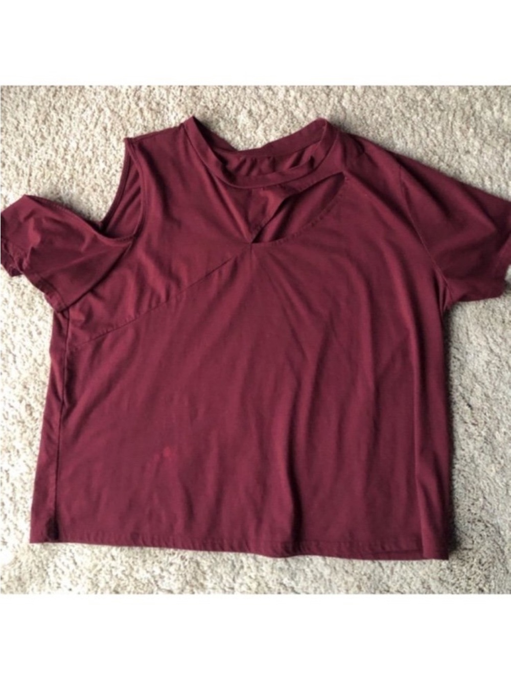 Women’s Asymmetrical Short Sleeve Top